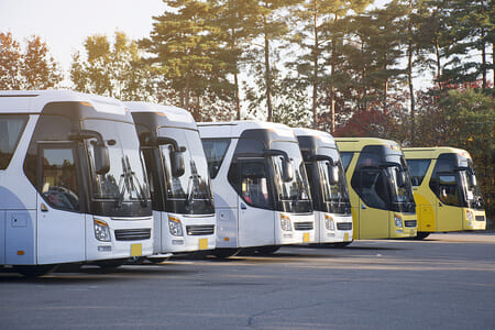 charter bus rentals Grand Prairie Texas